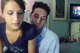 College Couple Has Sex on Cam
