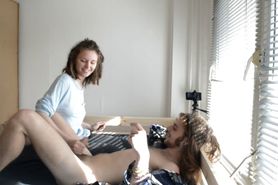 Naughty Amateurs Chatting, Laughing and Fuckind Each Other