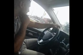 UBER driver bulge in tight jeans xposed