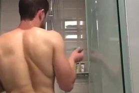 Sexy Nude Male Shower