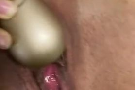 Dripping orgasm with anal fingering deep