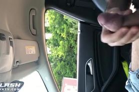 Flash cock in car
