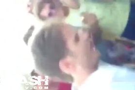 Blowjob On Public Beach in front of people