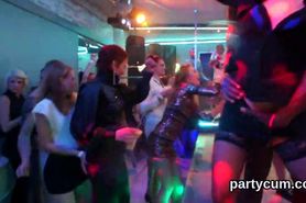 Kinky teenies get absolutely mad and nude at hardcore party