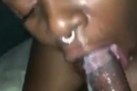 Girl Swallowing All My Cum