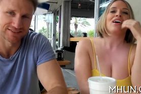 MILF gladly jumps on hard dong - video 29