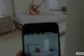 Jay'S Pov - Canadian Teen Step Sis Caught Being A Cam Whore