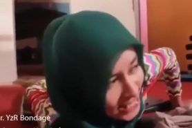 Hijab Hogtied