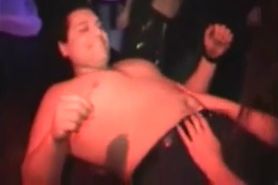 Stripper Exposes and Humiliates a Small Dick On Stage - video 1