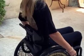 paraplegic in wheelchair