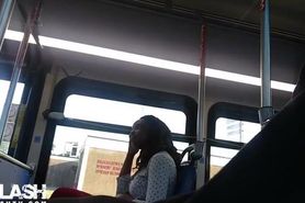 flash Black Girl On Bus BBC