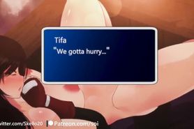 Tifa creampied during ride (By Skello20 with sound)