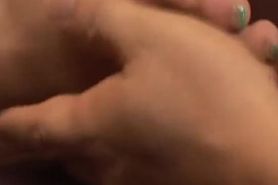 Rena Kousaki gets finger fucked until a huge orgasm