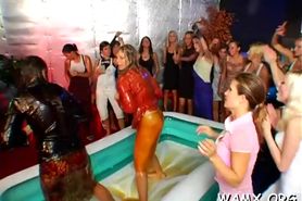 Lesbian romance in wet scenes - video 11