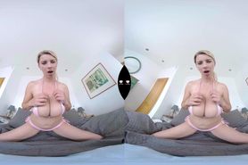 LustReality Busty Blonde Katerina Hartlova Playing With Sex Toy VR Porn