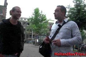 Dutch prostitute sucks - video 1