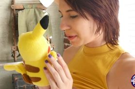 Picachu gets real for Cece and fucked him hard