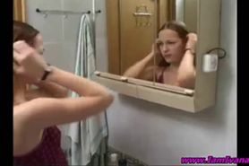 Teen chick gets ready for fuck