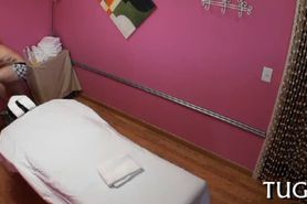 Massage room as a place for sex