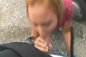 busty blonde public anal fucked
