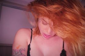 Joi - Big Tits Hot Redhead Massagist Gets Naughty