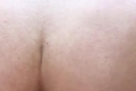 Sexy MILF can’t handle butt plug in her Tight ass her boss’s dick in her creampied pussy
