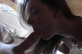 vacation blowjob and cum play finger blasting to orgasm with young rebeka ruby