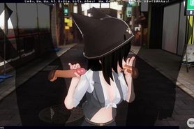 3D HENTAI Girl thief stole my wallet and paid for it with sex