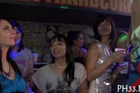 Group sex wild patty at night club - video 24