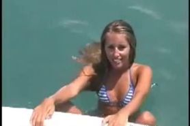 Boat sex with my tanned beauty Melissa - video 1