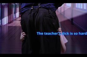 Zentai Fantasy - Teacher Catches Schoolgirl at night...alone (BRUTAL)