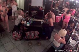 Strip club dressing room camera - video 2