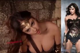 Wonder Woman Spread her Legs and tried Anal Sex