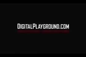 Digital Playground - Cute Dumb blonde Bella Banxx gets talked into doing porn while hot teen films it
