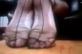 Anna's Stockinged Feet