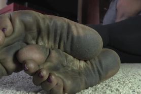 Ebony Dirty Stinky Feet Soles