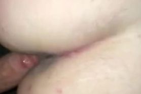 teen takes rough pounding from behind
