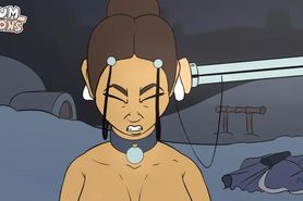 Katara brutally earfucked