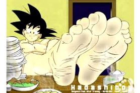 Anime boy feet