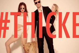 Robin Thicke - Blurred Lines ft. T.I. Pharrell naked video