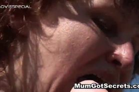 Horny MILF gets her hairy muf fucked part2