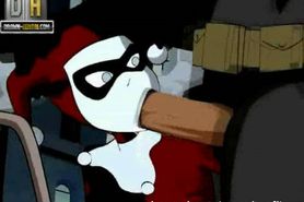 DRAWN HENTAI - Superhero Porn - Batman vs Harley Quinn