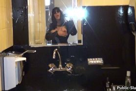 Filming myself while flashing and having sex in public