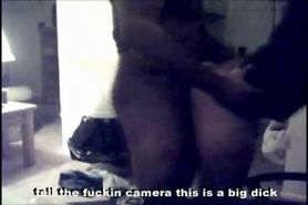 West Indies Black Bull cucks and taunts Asian Short Dick Paki Boy by Webcam
