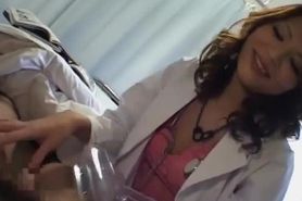 Asian Nurse treats Corona Patients