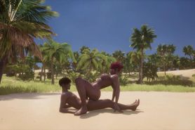 [WILD LIFE GAMEPLAY] Max Has some fun with girls on the beach (New update)