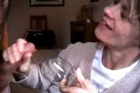 a glass of cum for Misty