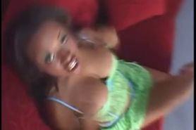 Busty Ebony Gets Her Pussy Licked!