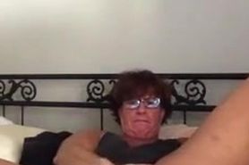 Grandma Begs You To Smell And Lick Her Stinky Feet While You Screw Her Asshole