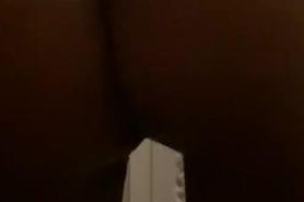 Sexy Naked Ebony Girl Playing Around & Twerking